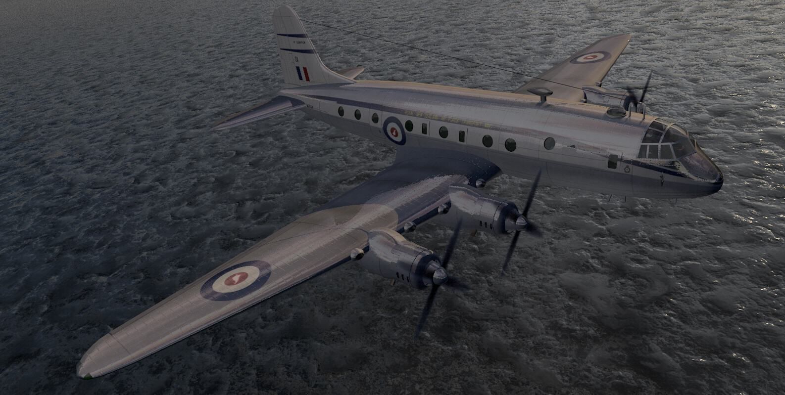 Handley Page HP-67 Hastings C Mk-1 3D model_8