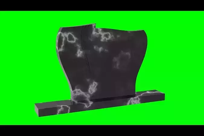 Headstone 22 - real dimensions