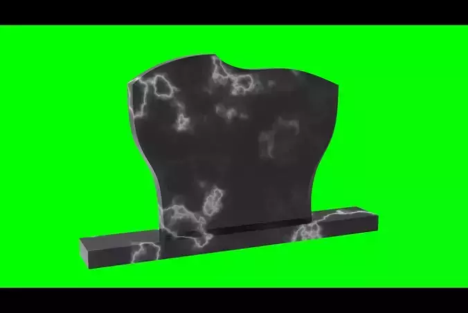 Headstone 16 - real dimensions