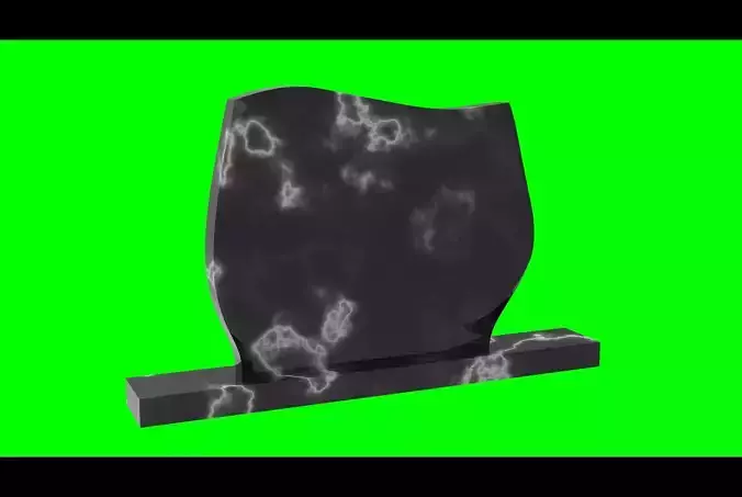 Headstone 14 - real dimensions