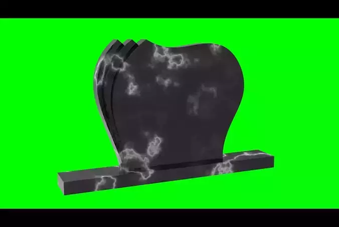 Headstone 09 - real dimensions