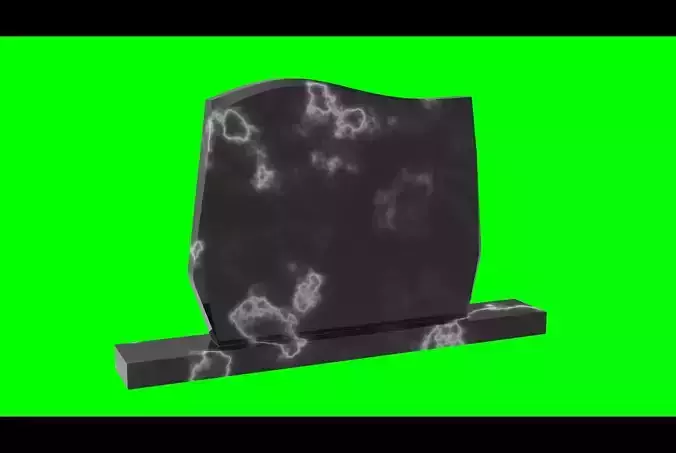 Headstone 07 - real dimensions