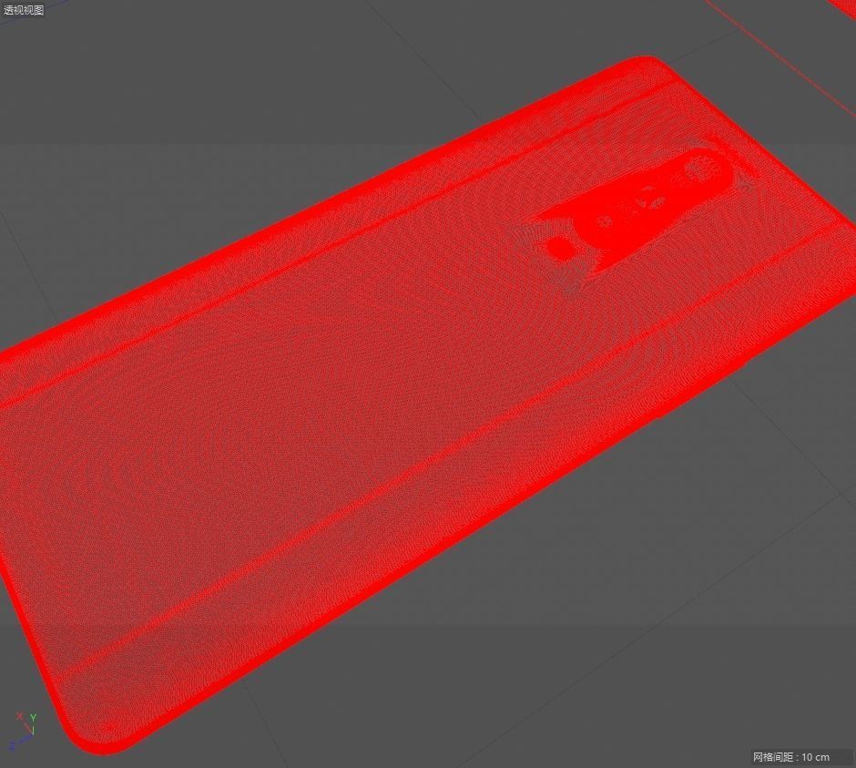OnePlus 8 cell phone 3D model_2