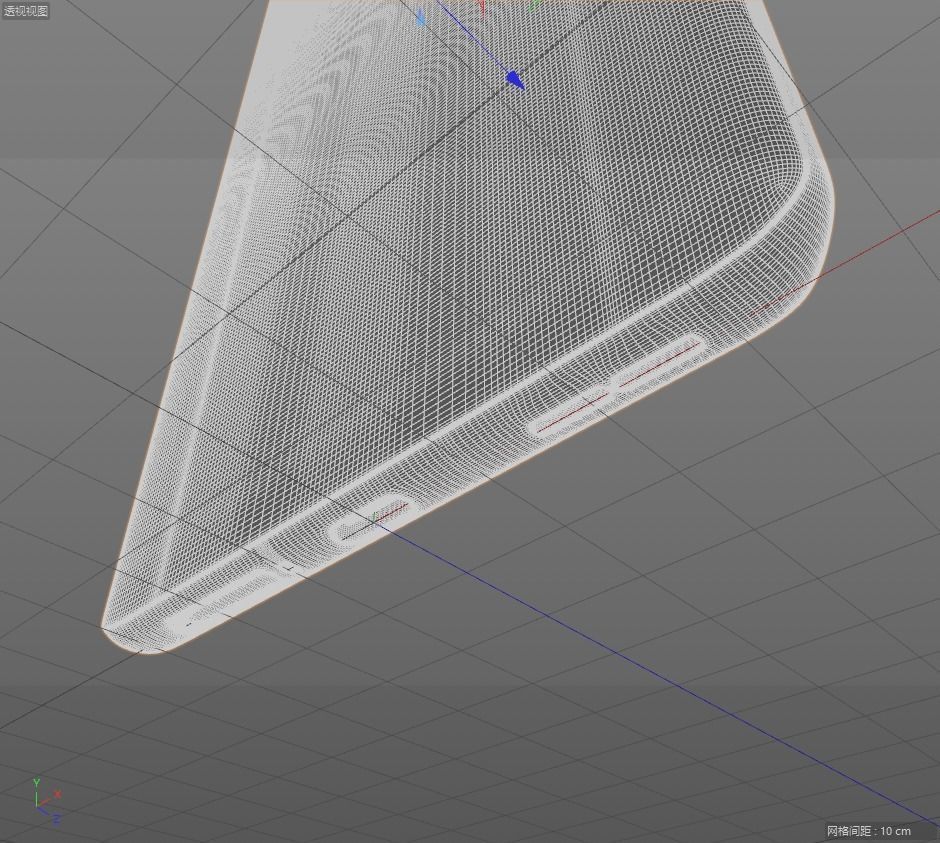 OnePlus 8 cell phone 3D model_5