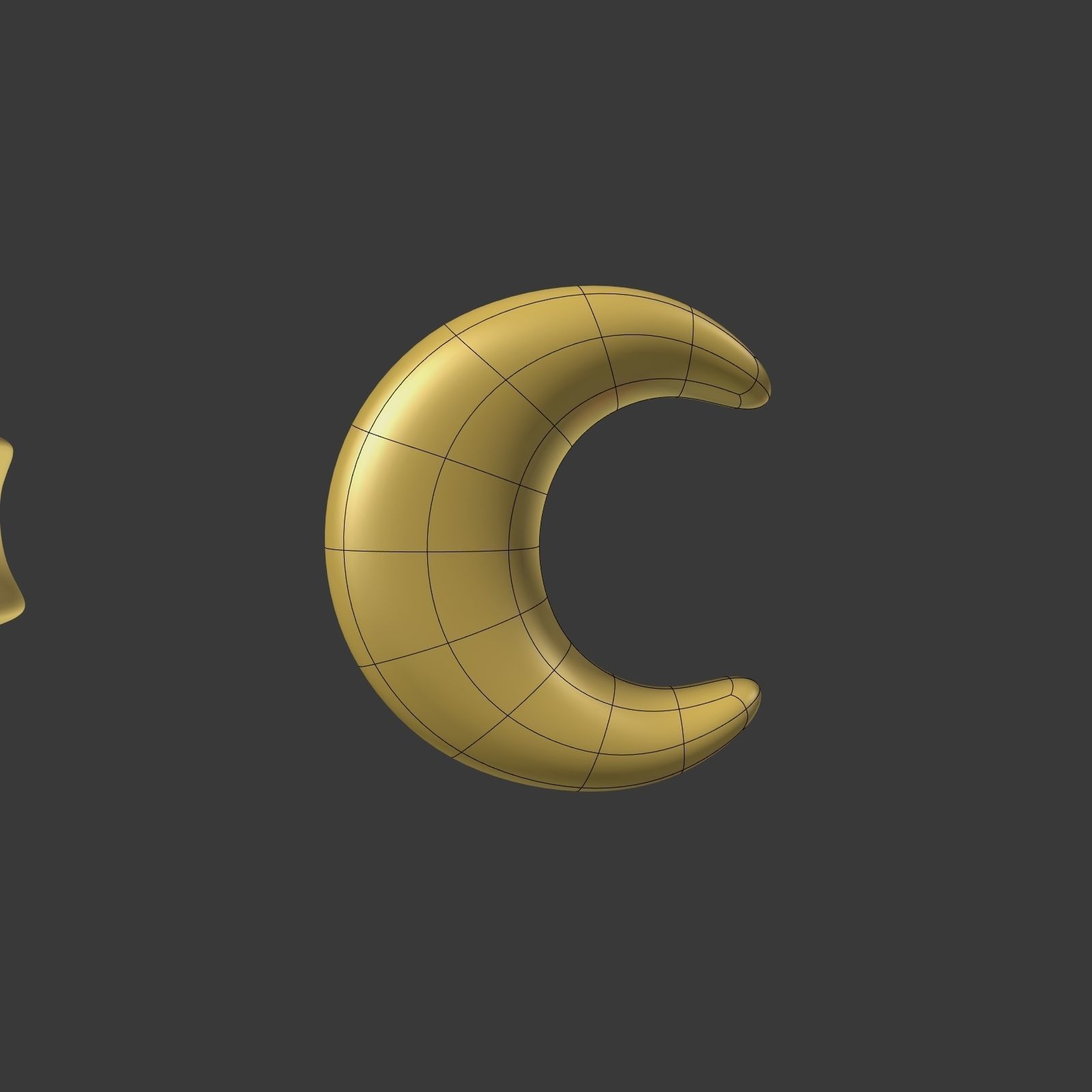 Cartoon Stars Pack Low-poly 3D model_15