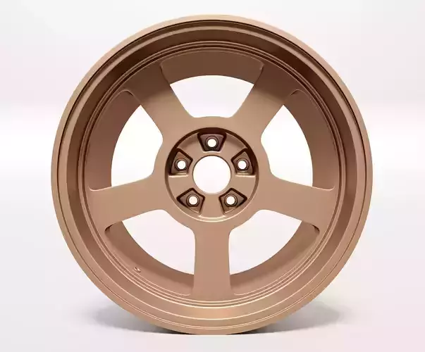 3D model rim wheel part12 3D model
