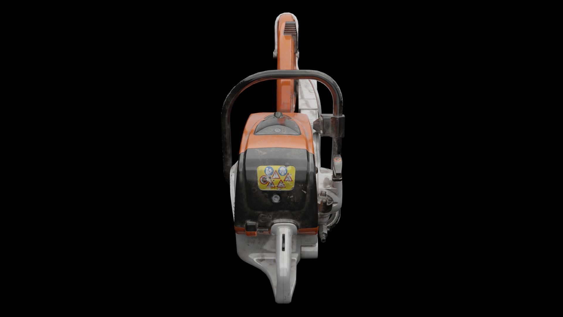 Steal Saw 3D model_2