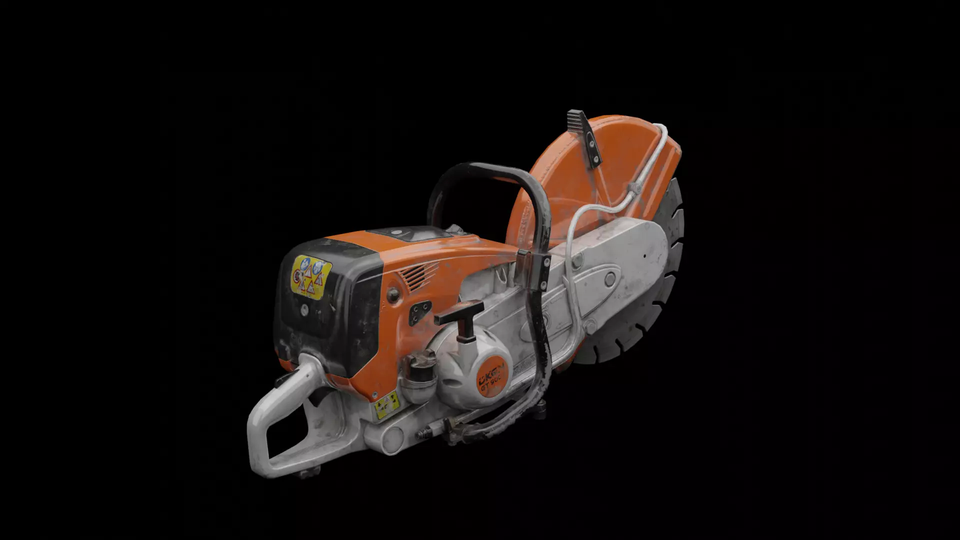 Steal Saw 3D model_0