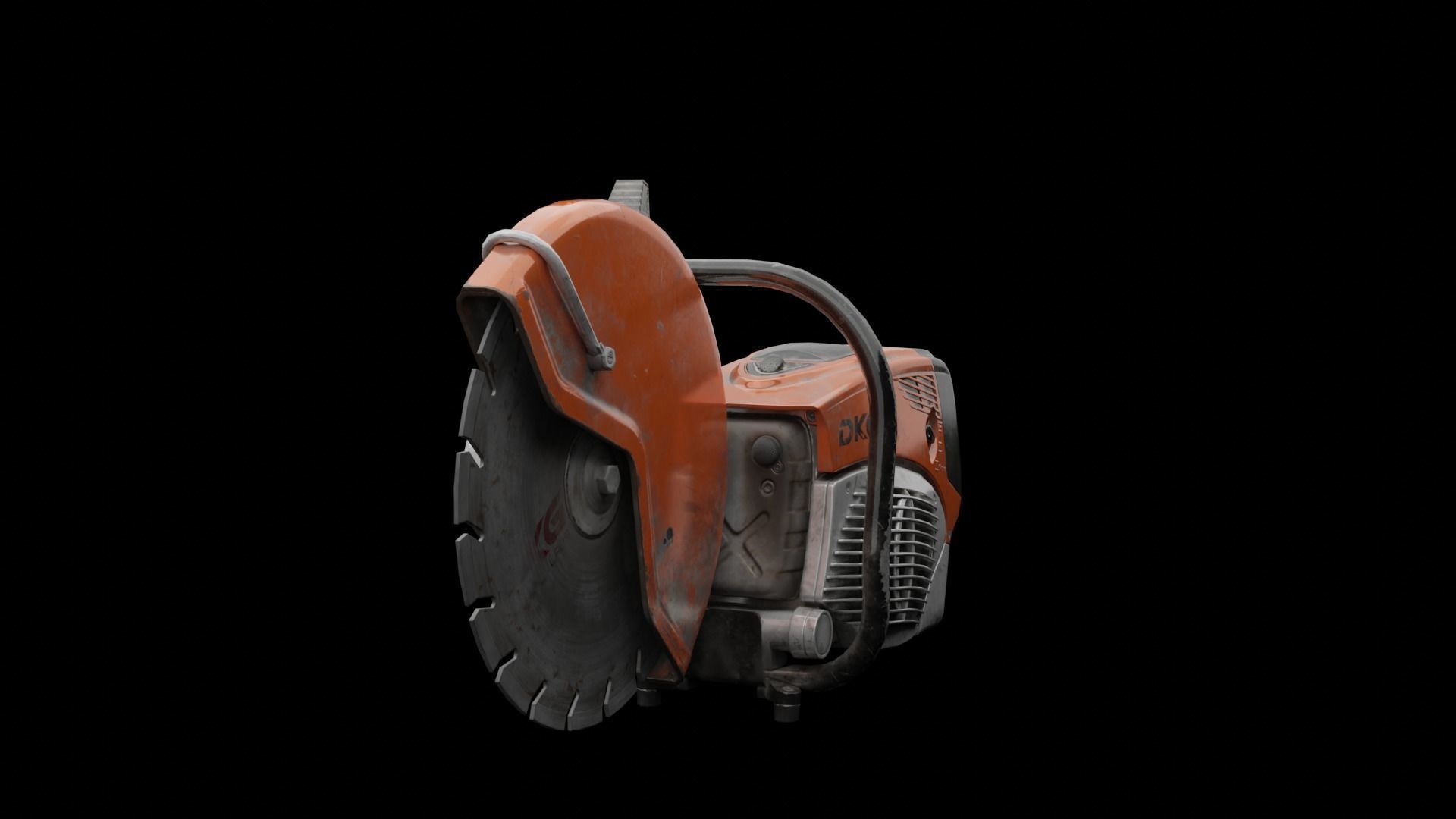 Steal Saw 3D model_5