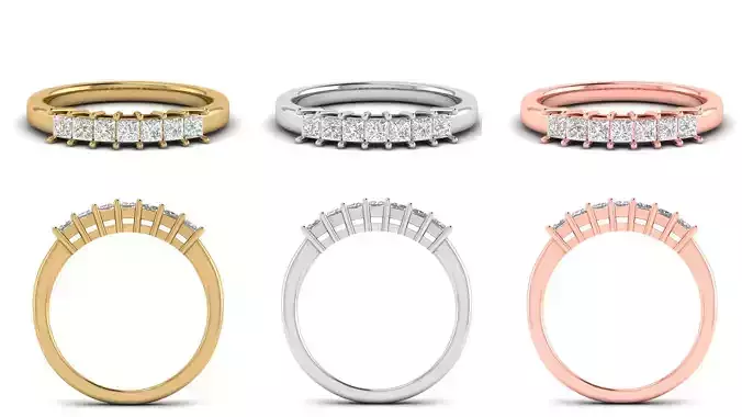 Wedding Diamond Band Ring 