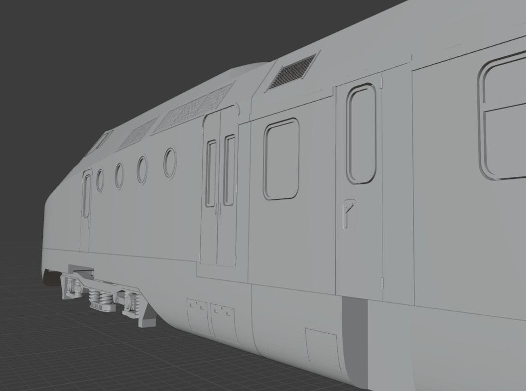 Dummy Version DR-Baureihe VT 18 16 3D print model_4