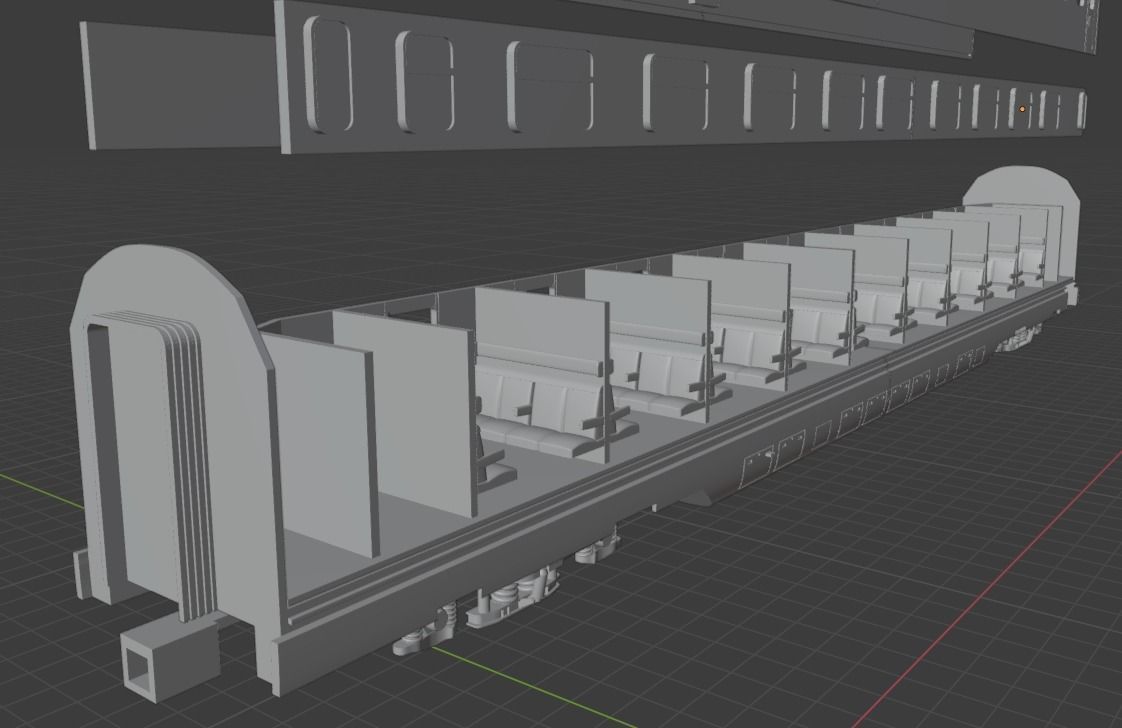 Dummy Version DR-Baureihe VT 18 16 3D print model_10