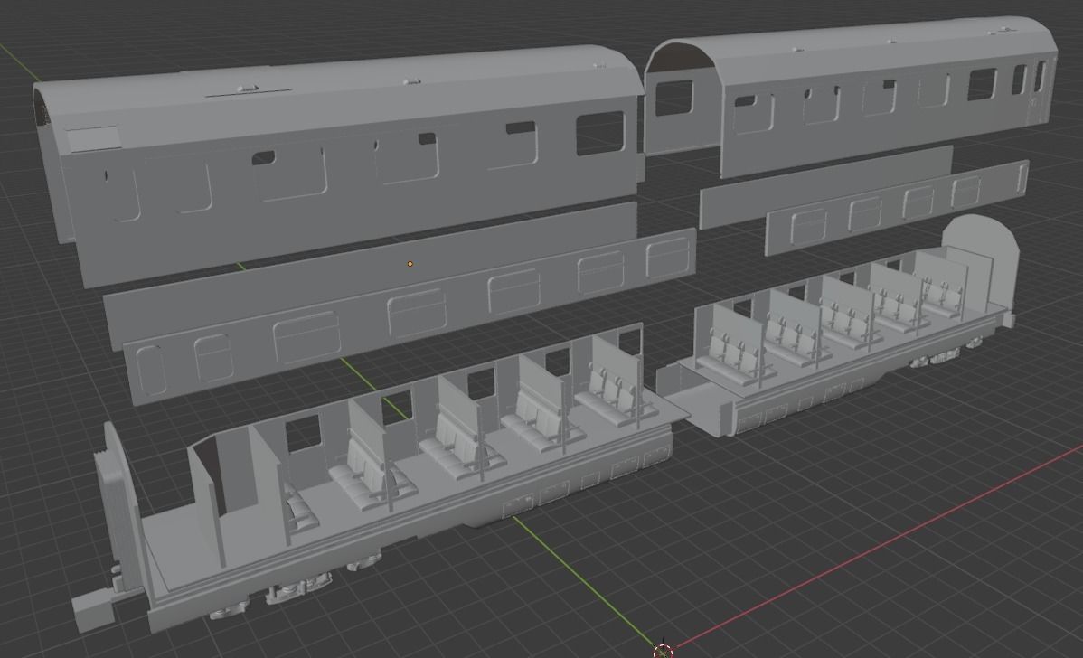 Dummy Version DR-Baureihe VT 18 16 3D print model_8
