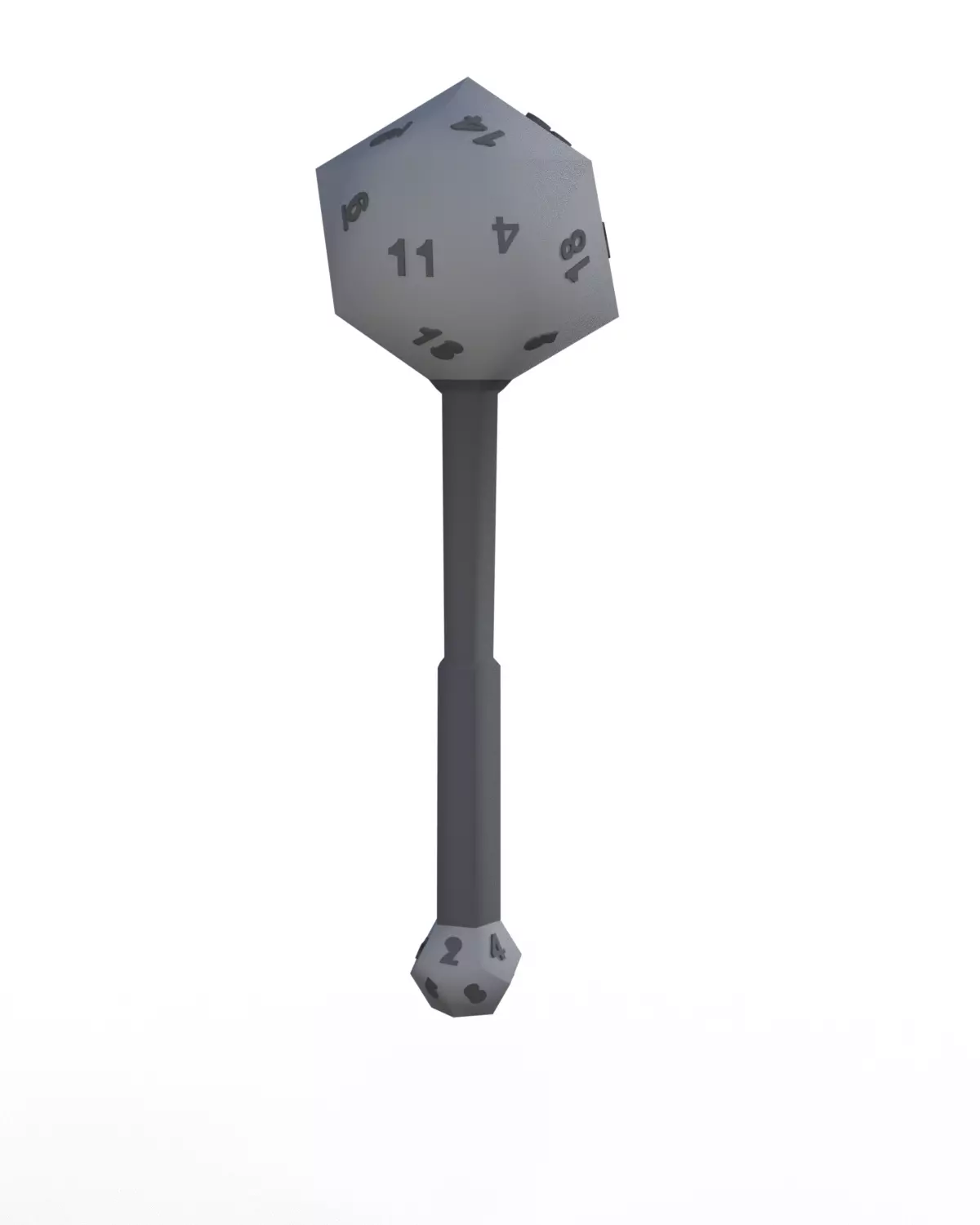 Mace of the DM Free 3D model