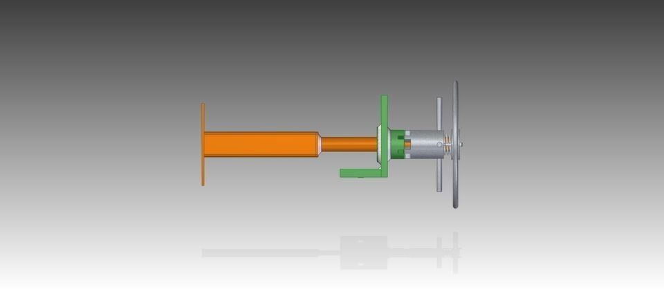 manual clutch mechanism for simple rotation lock Free 3D model_1