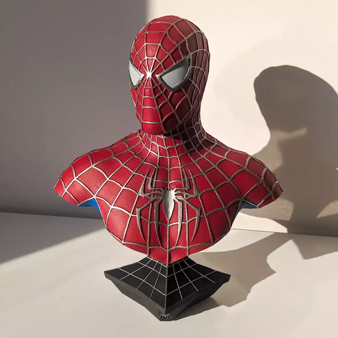 Spider-Man Bust Sam Raimi Version 3D print model_0