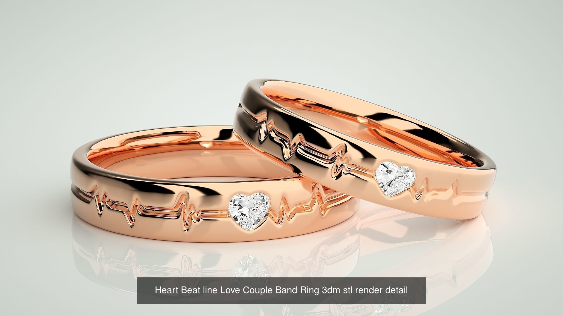 25 Italian Collection Bands 3dm stl renders details  _22