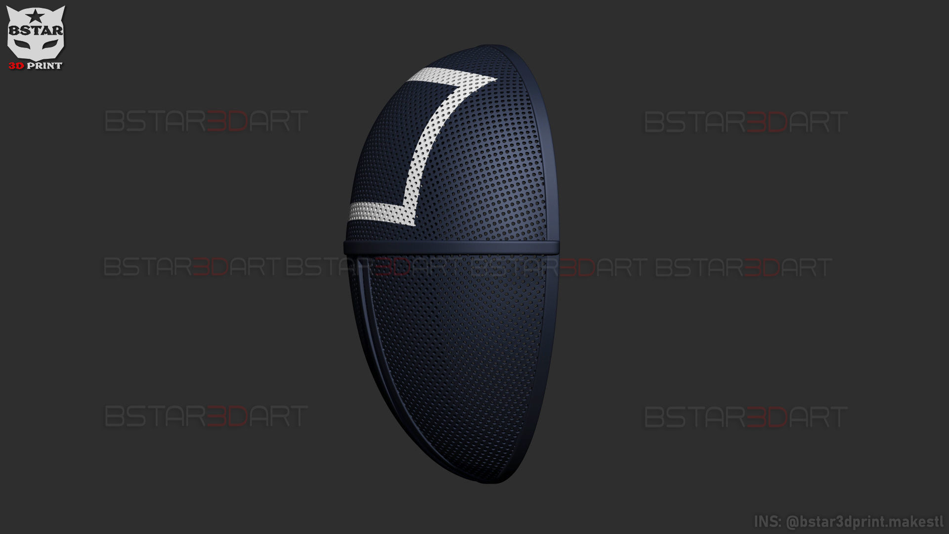 Squid Game Mask - Soldier Mask Cosplay 3D print model_13