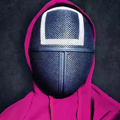 Squid Game Mask - Soldier Mask Cosplay 3D print model