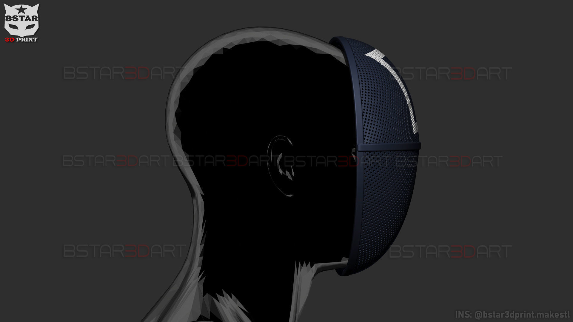 Squid Game Mask - Soldier Mask Cosplay 3D print model_20