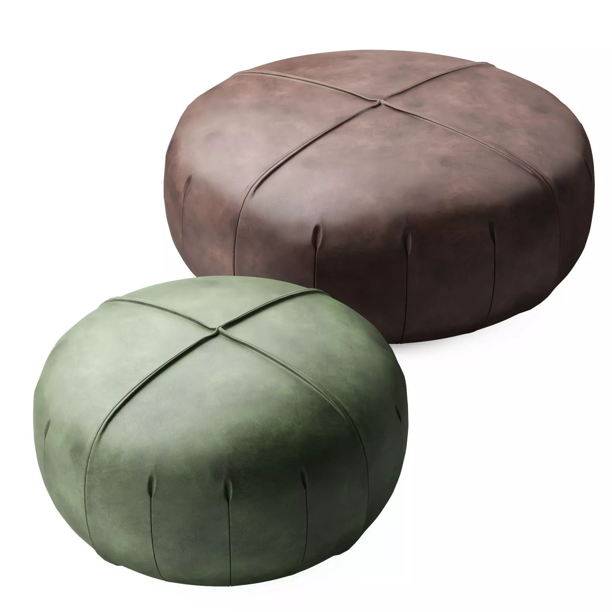 Dall Agnese POINT Pouf 3D model_0