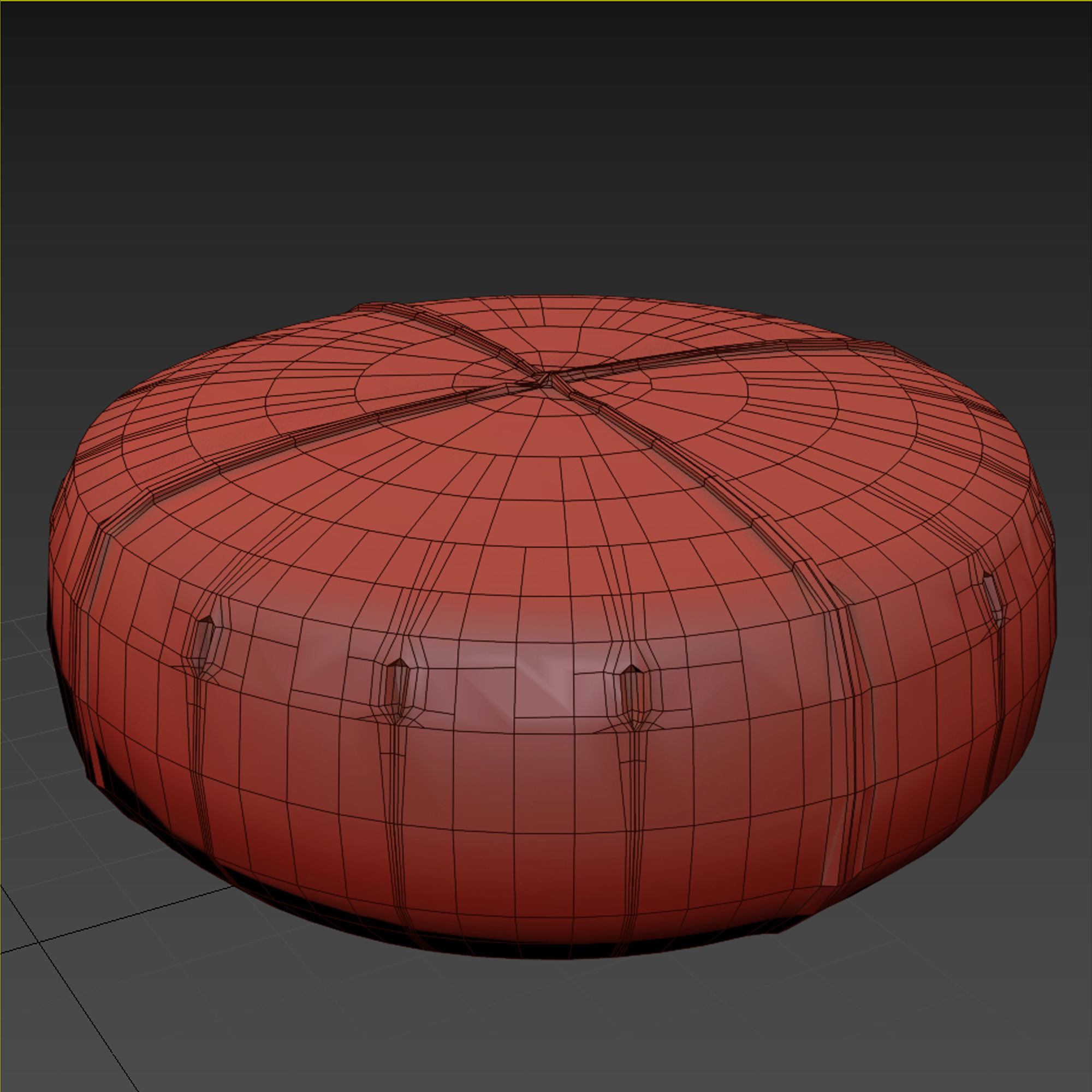 Dall Agnese POINT Pouf 3D model_5