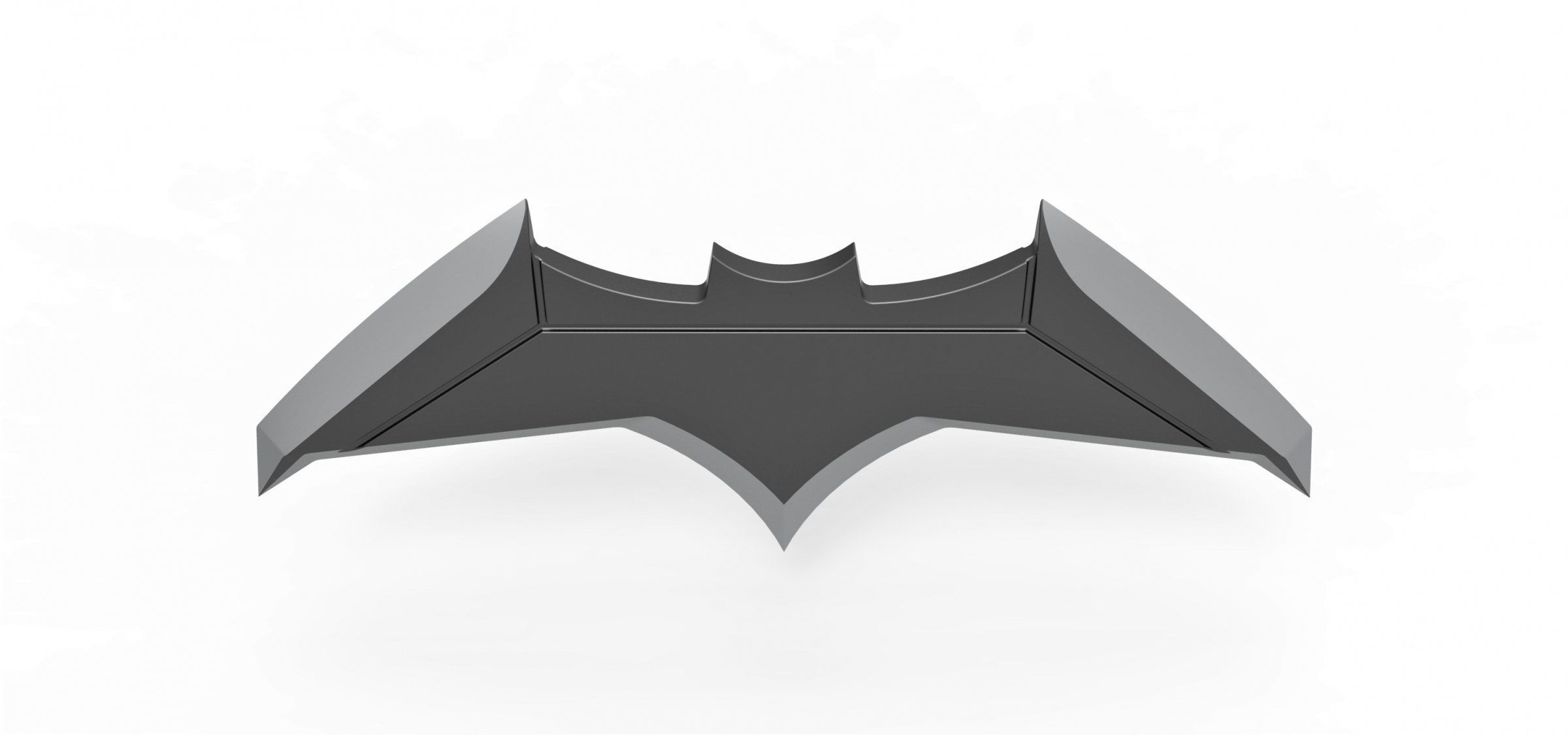 Batarang Dawn Of Justice Low-poly 3D model_1