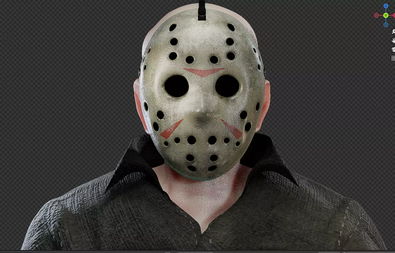 Jason voorhees  -Friday The 13th- 3D model_0