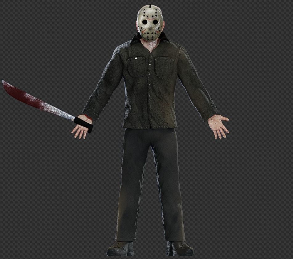 Jason voorhees  -Friday The 13th- 3D model_1