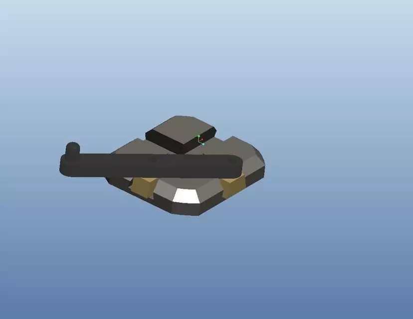 double slider crank mechanism Free 3D model