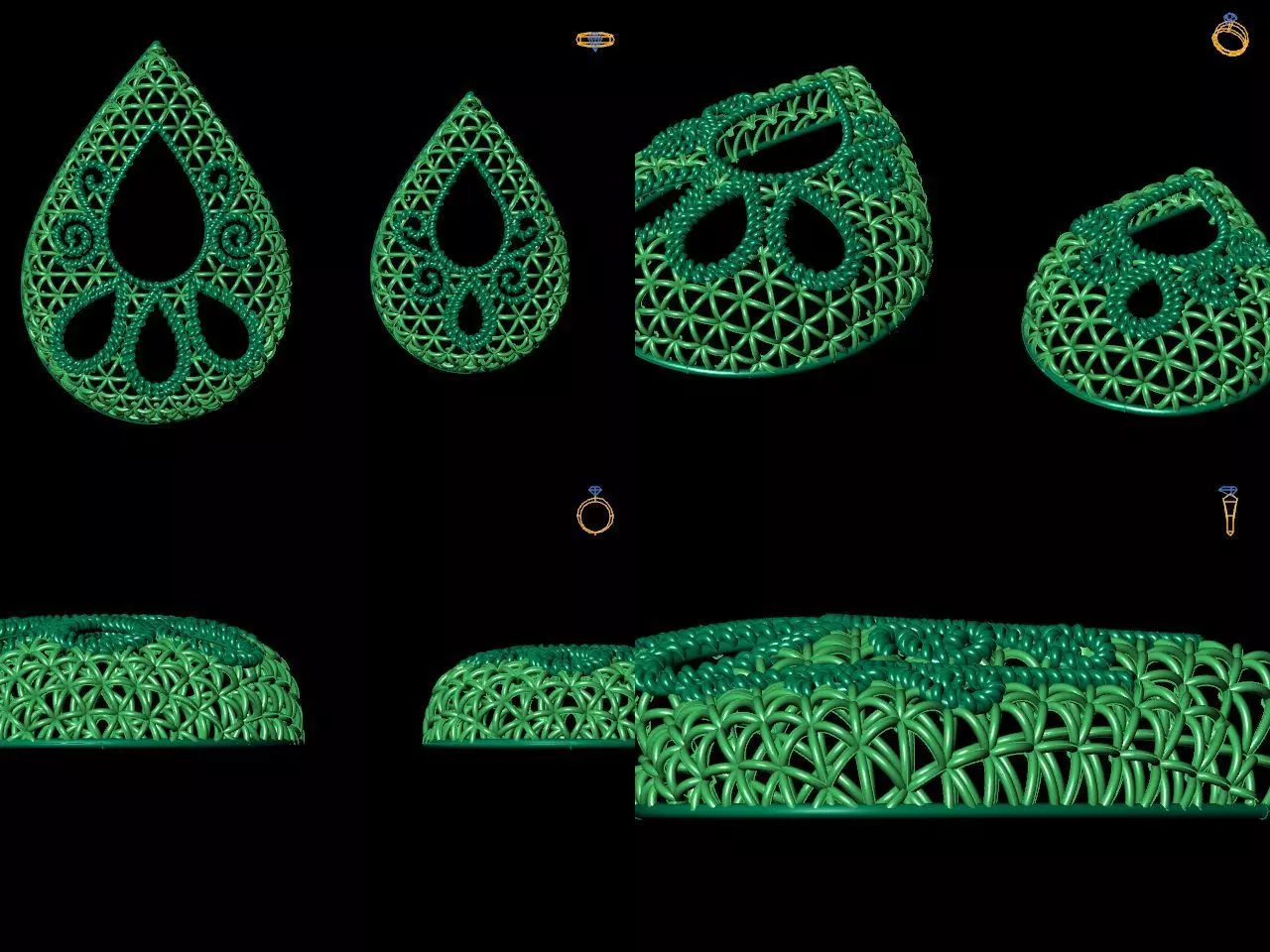 Pendant Set 37 3D print model_0