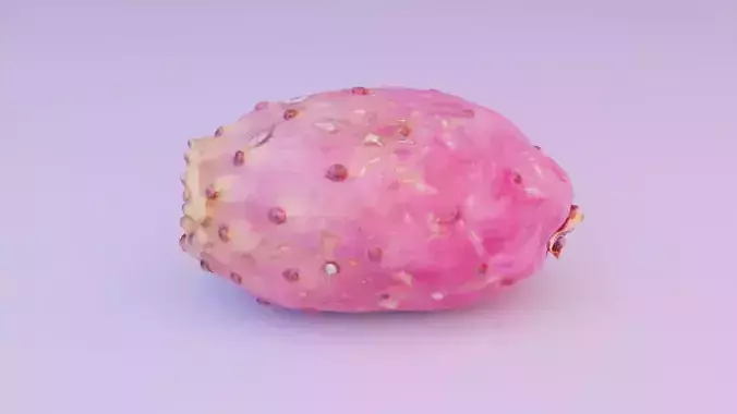 Prickly pear 01 high-poly
