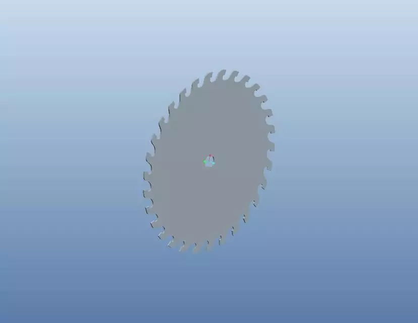 Cutter circular saw blade Free 3D model
