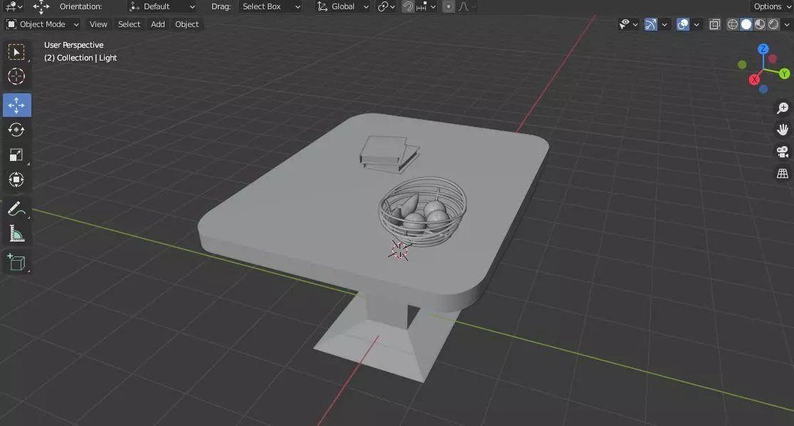 Fruit Basket  Free 3D model_0