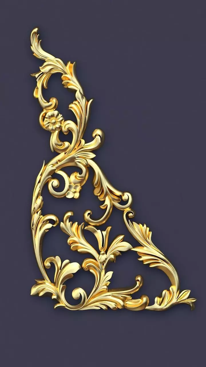 dekor ornament 3D model_0