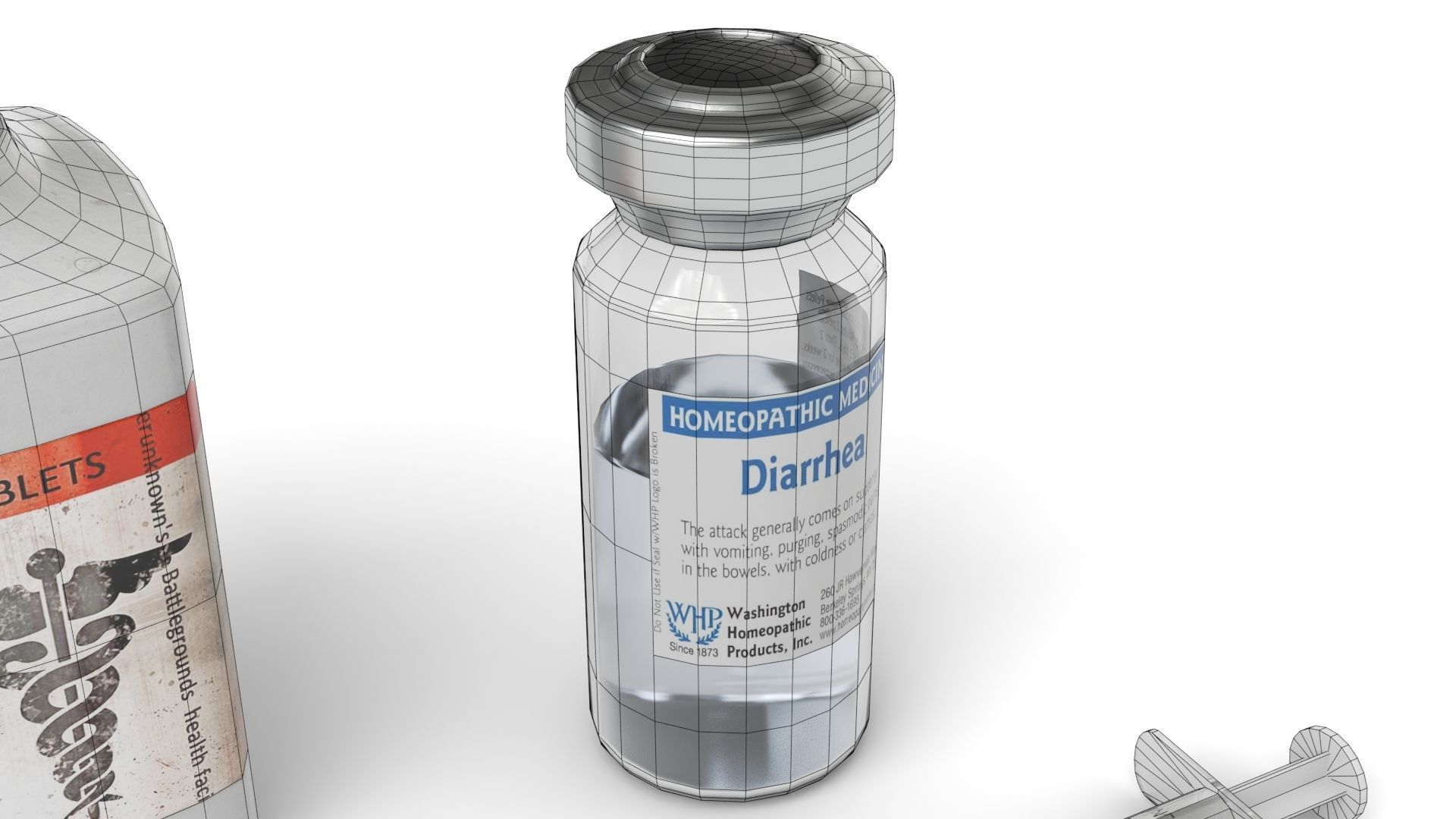 Medical Kit Low-poly 3D model_17