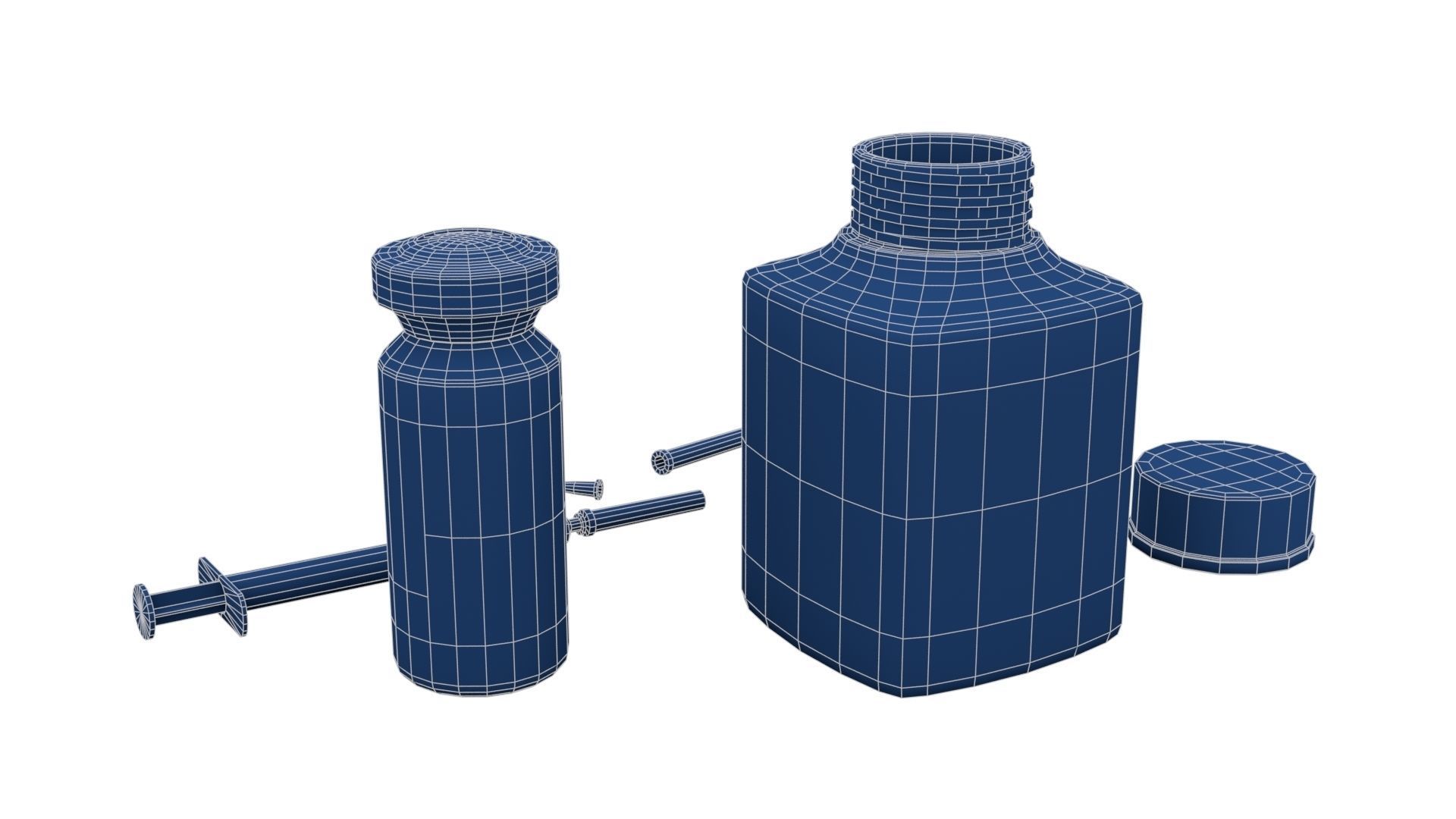 Medical Kit Low-poly 3D model_21