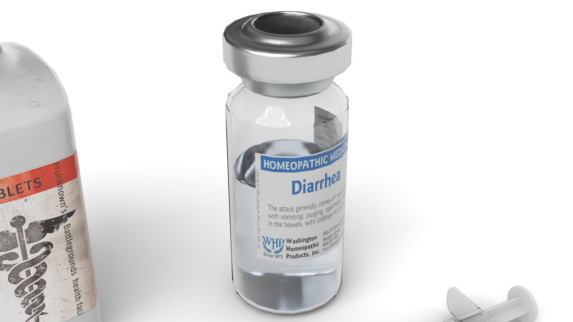 Medical Kit Low-poly 3D model_7