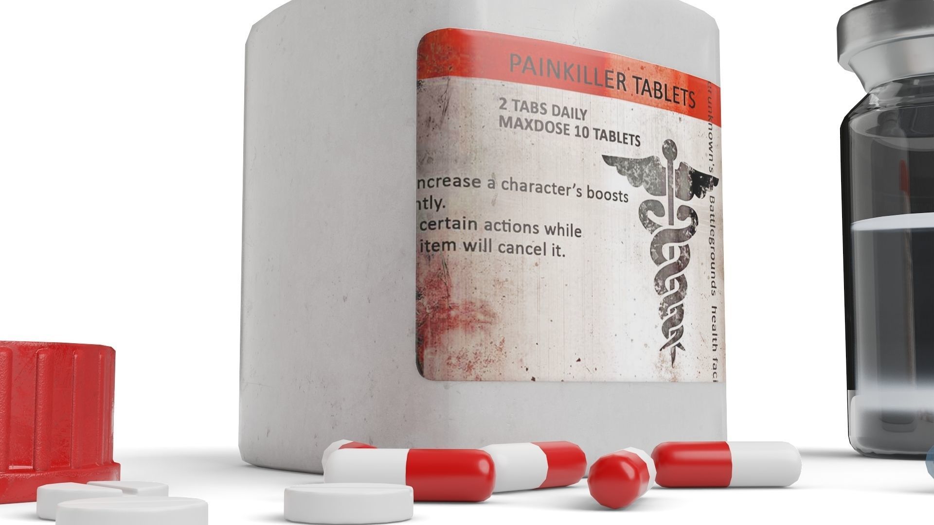 Medical Kit Low-poly 3D model_9