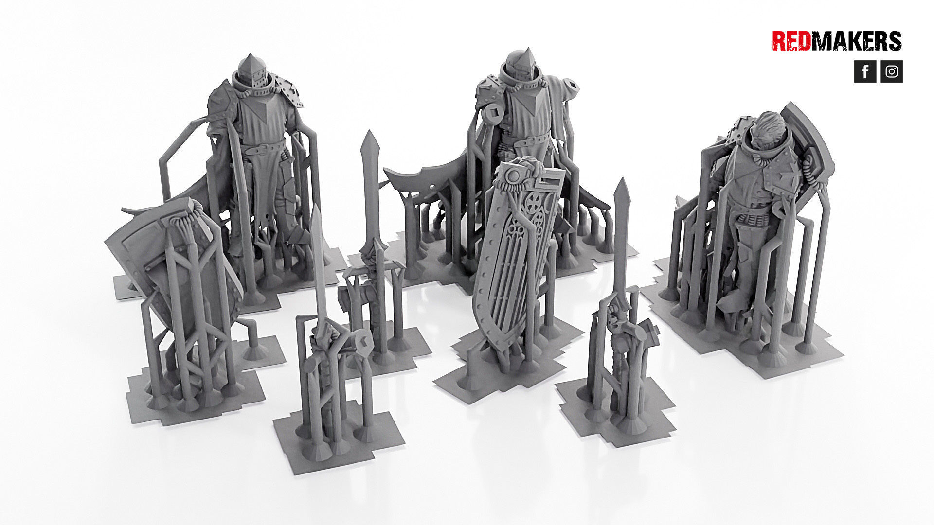 Crusaders - Imperial Force 3D print model_4