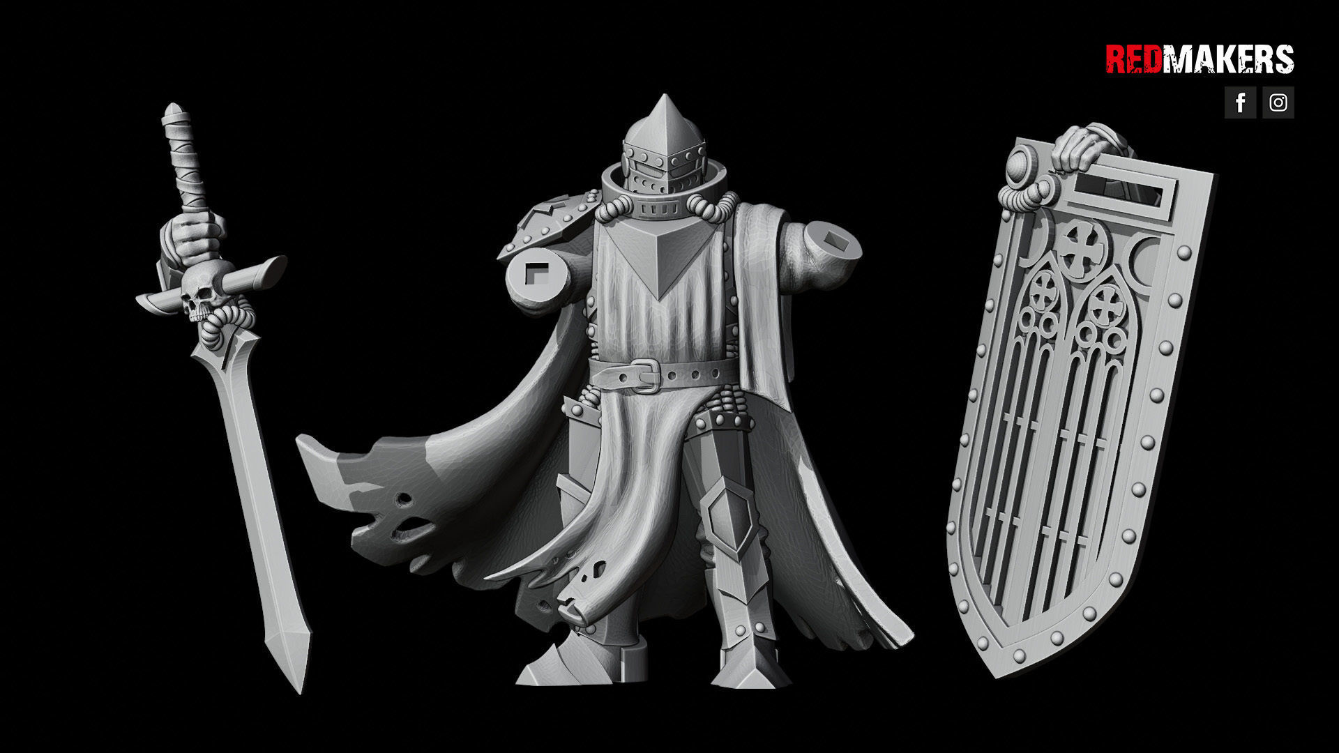 Crusaders - Imperial Force 3D print model_30