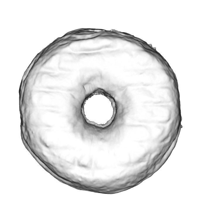 026 Donut chock color toping Scan 3D model with UV map 3D model_14