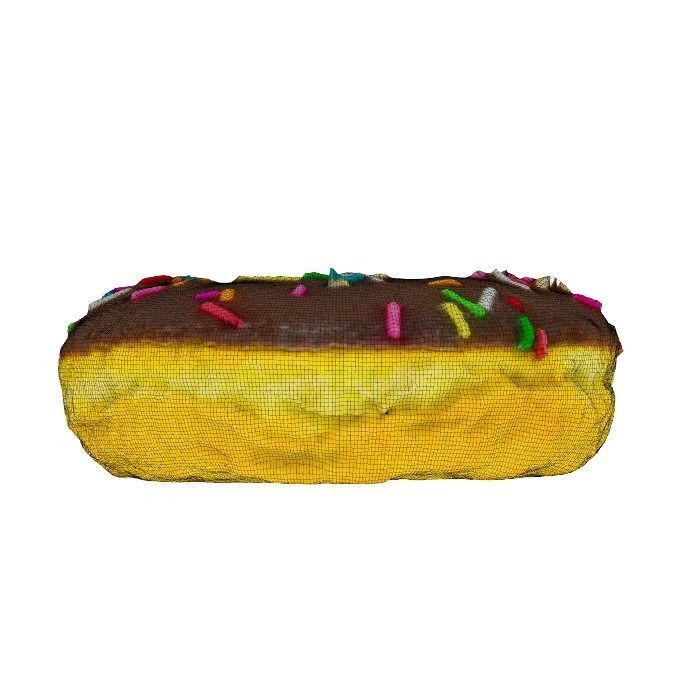 026 Donut chock color toping Scan 3D model with UV map 3D model_20