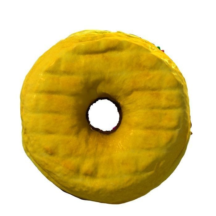 026 Donut chock color toping Scan 3D model with UV map 3D model_13