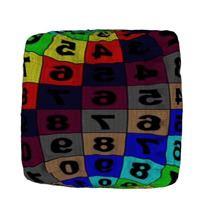 042 Donut bun dots Scan 3D model with UV map 3D model_15