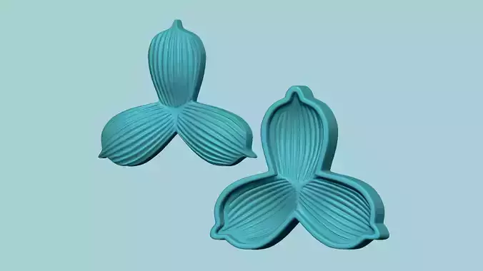 Imperial Tulip - Molding Arrangement EVA Foam Craft 3D print model