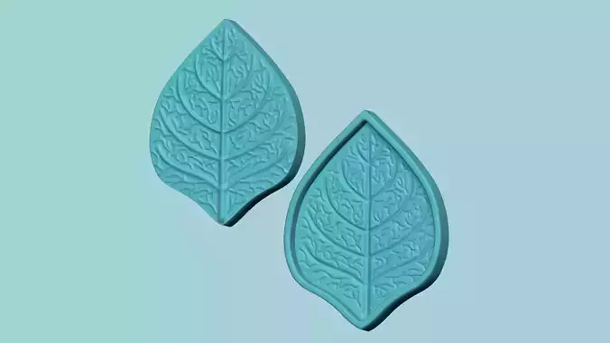 Straight Rose Leaf - Molding Arrangement EVA Foam Craft