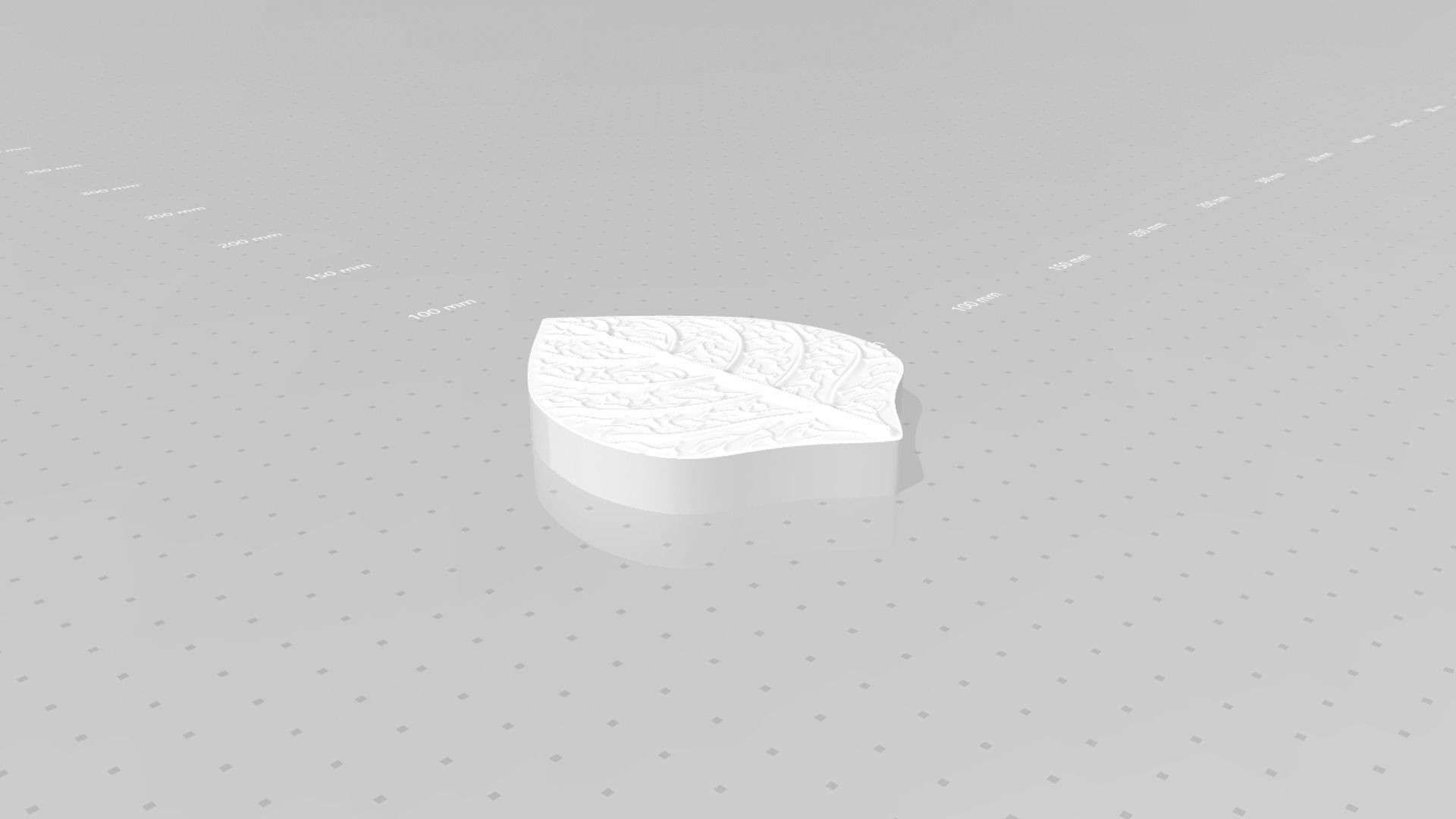 Straight Rose Leaf - Molding Arrangement EVA Foam Craft 3D print model_14