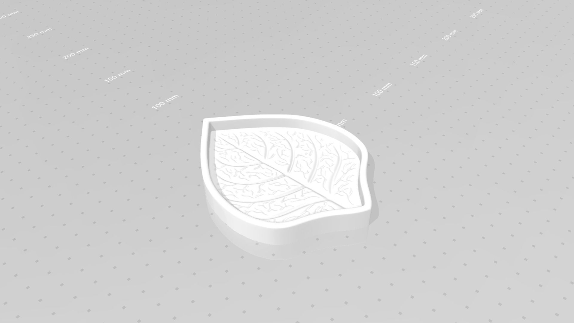 Straight Rose Leaf - Molding Arrangement EVA Foam Craft 3D print model_17