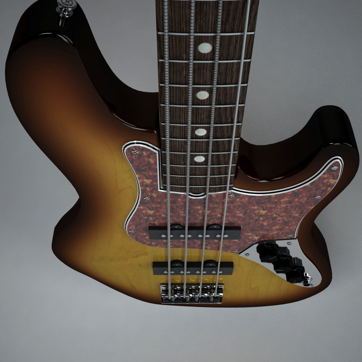 Fender Jazz Bass 3D model_6